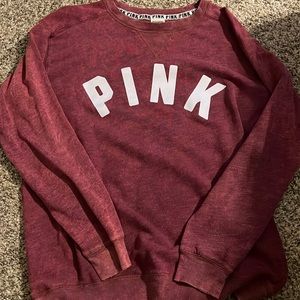 PINK Crew Neck Sweatshirt